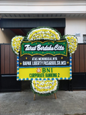 Papan Bunga Duka di Tungkal Selatan