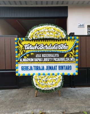 Papan Bunga Duka di Tungkal Selatan